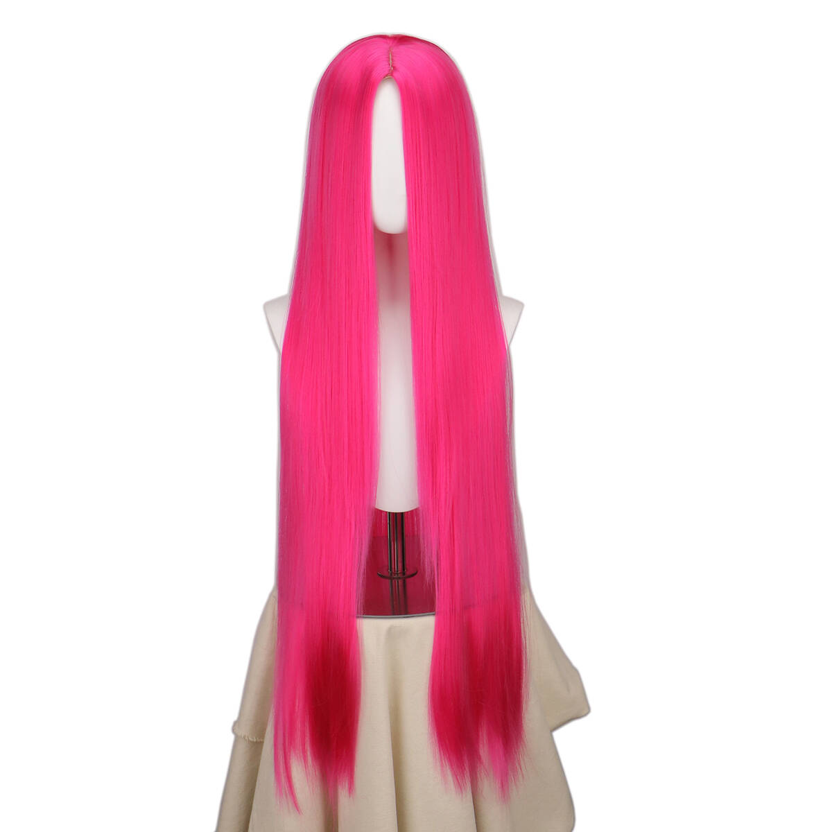 Anime Cosplay With Red Hair - Diavolo Cosplay Wig 100CM rose red