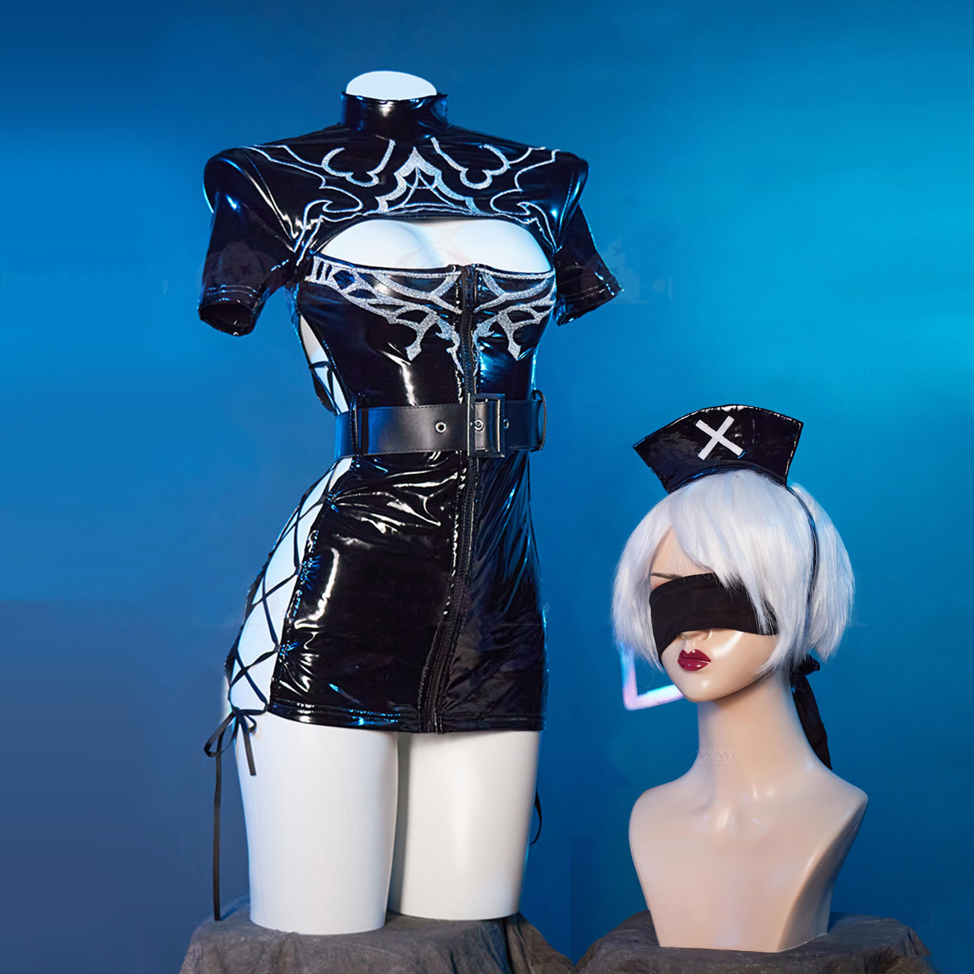 NieR:Automata 2B Cosplay Costu - Anime Cosplay Nurse review and price
