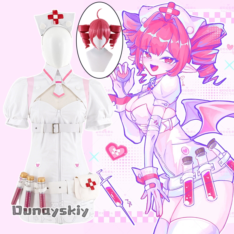 Buro Cosplay Costume Virtual I - Anime Cosplay Nurse review and price