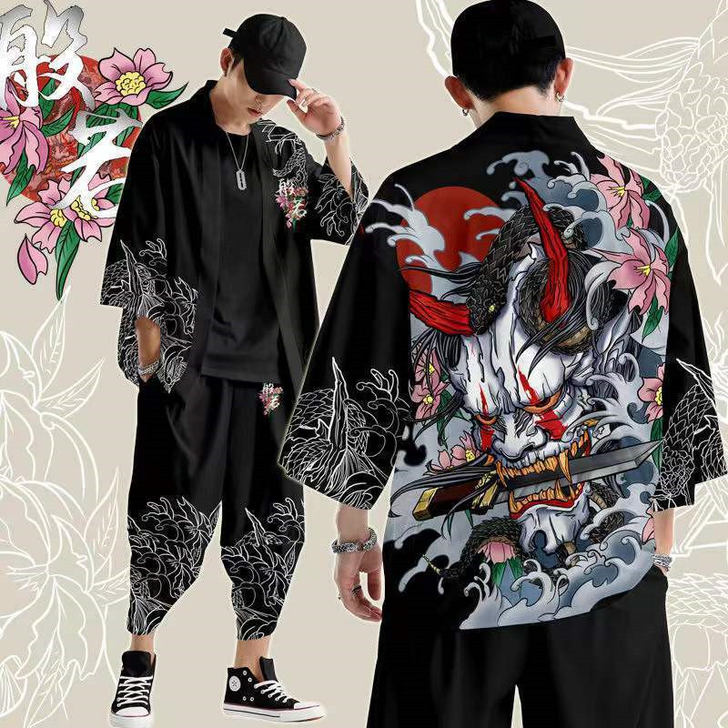 Large Size 5XL 6XL Japanese Ki - Demon Slayer Haori review and price