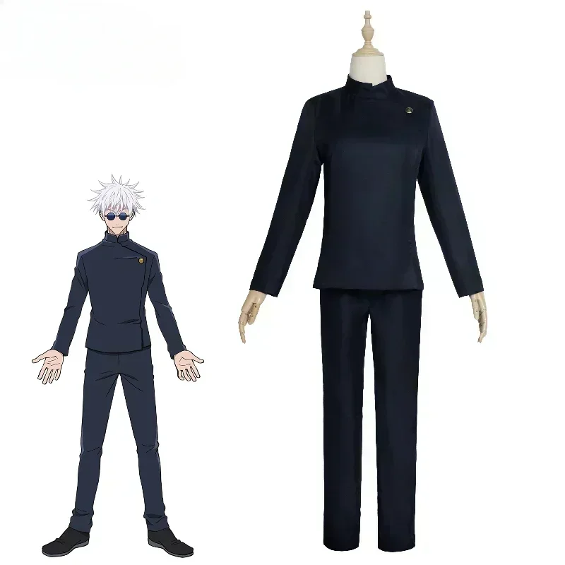 Anime Gojo Satoru Cosplay Unif - Jujutsu Kaisen Uniform review and price