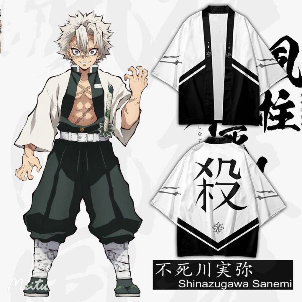 Shinazugawa Sanemi Style 3D Pr - Demon Slayer Haori review and price