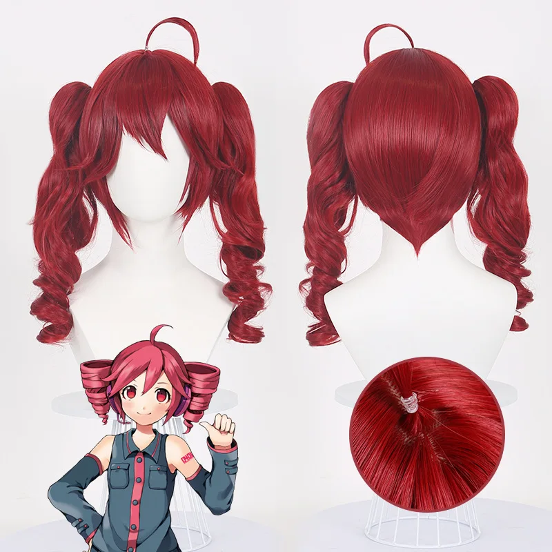 Anime Kasane Teto Red Cosplay  - Anime Cosplay With Red Hair review and price