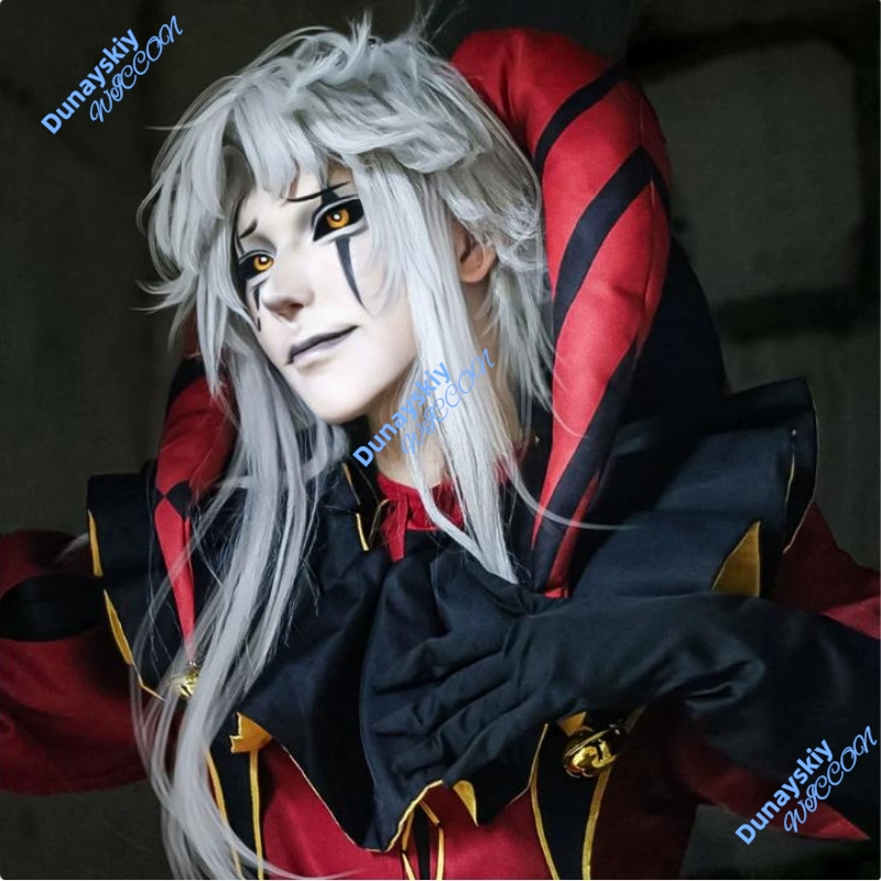 Mens Freak Circus Pierrot Clow - Anime Cosplay Expo 2025 review and price