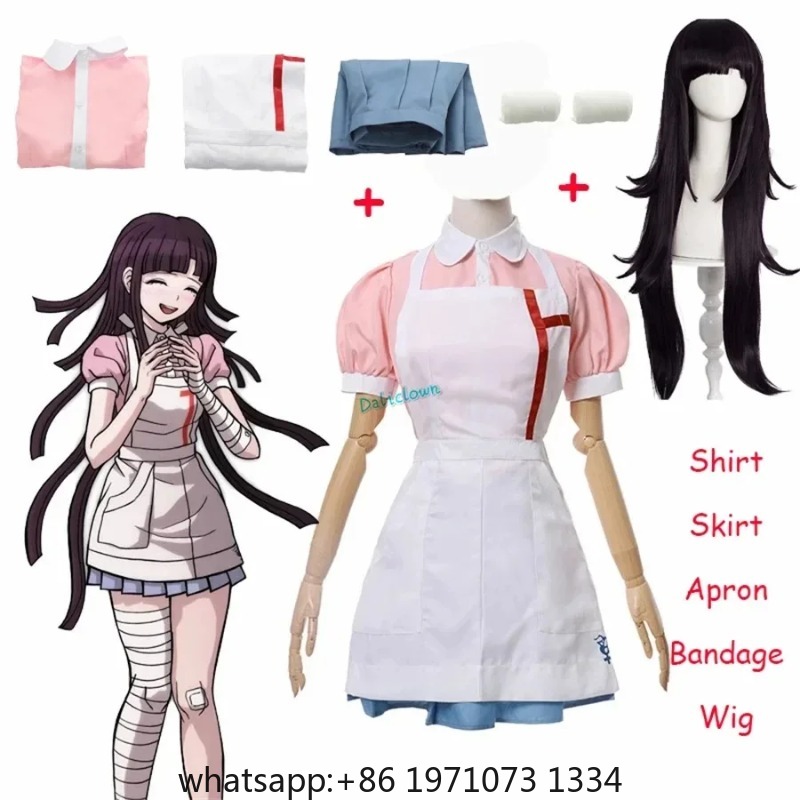 Danganronpa Mikan Tsumiki Cosp - Anime Cosplay Nurse review and price
