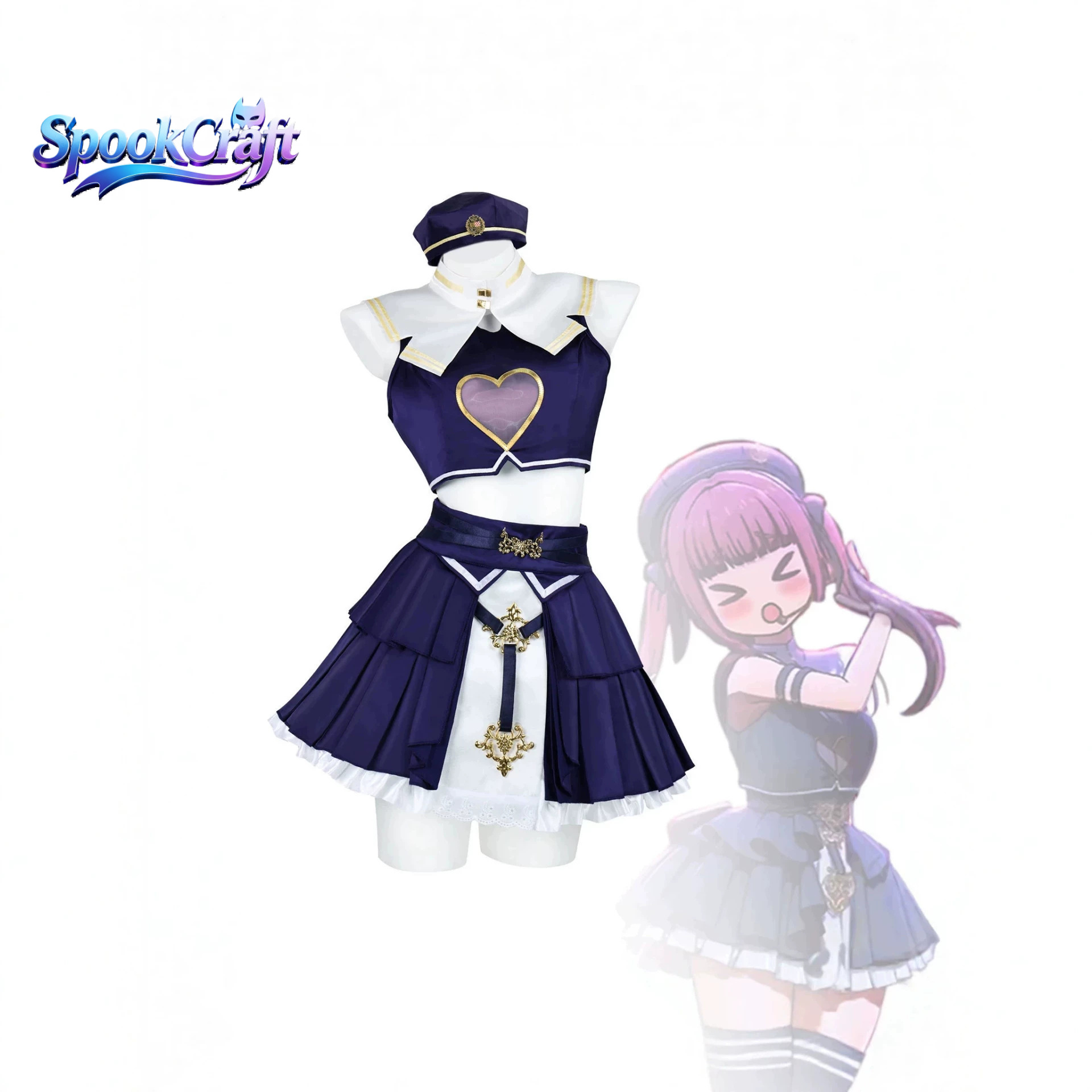 Houshou Marine Cosplay Costume - Anime Marin Cosplay review and price