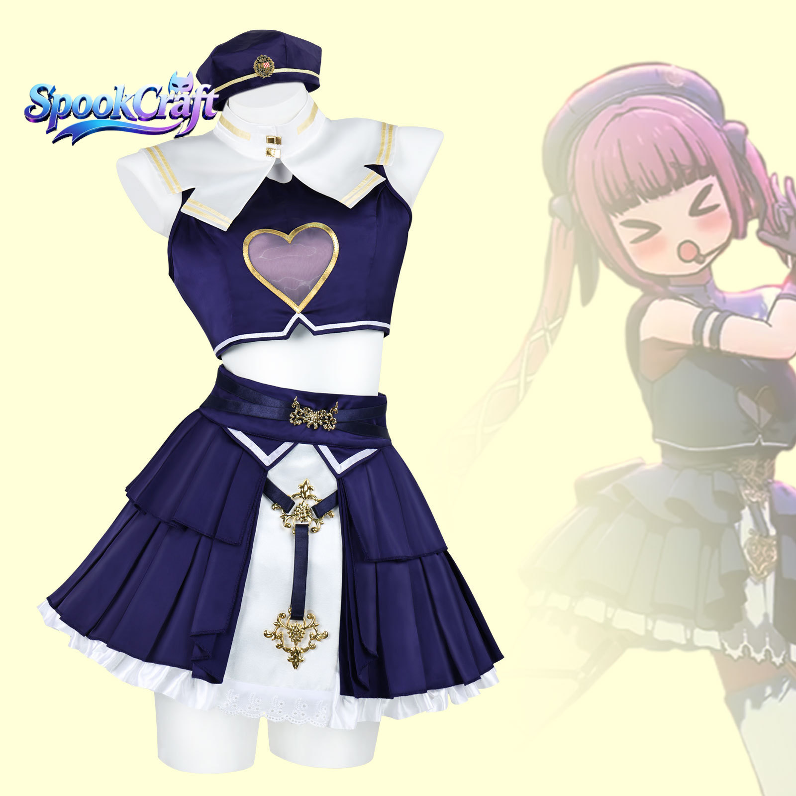 Houshou Marine Cosplay Costume - Anime Marin Cosplay review and price