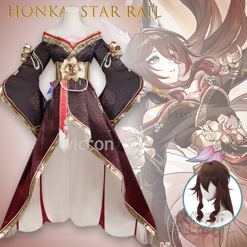 Game Honkai Star Rail Tingyun  - Anime Cosplay Wigs review and price